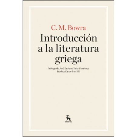 Introducción a la literatura griega