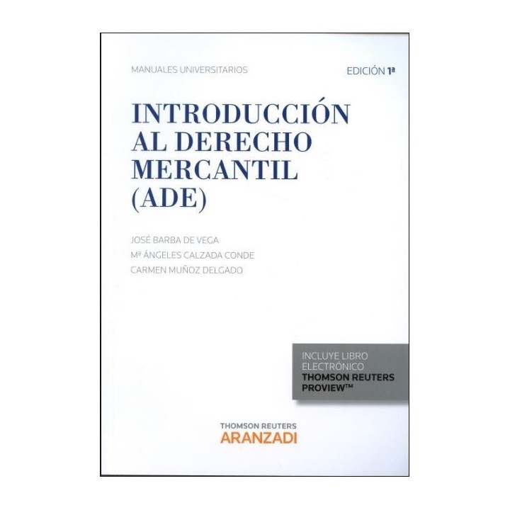 Introducción al derecho mercantil