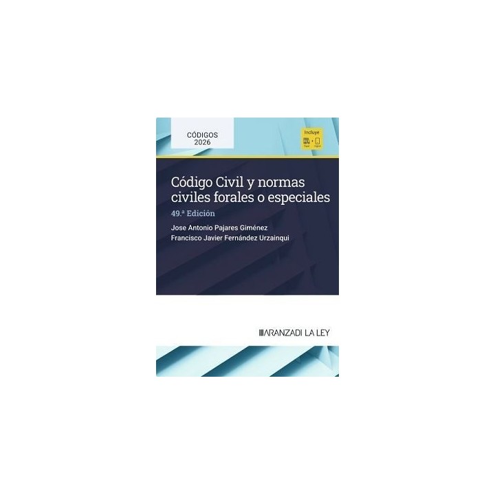 Código civil y normas civiles forales o especiales