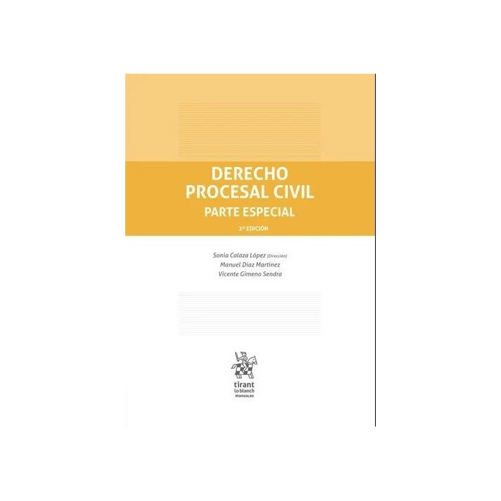 Derecho procesal civil. Parte especial