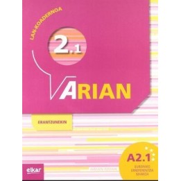 Arian A2.1 Lan-Koadernoa + Erantzunak