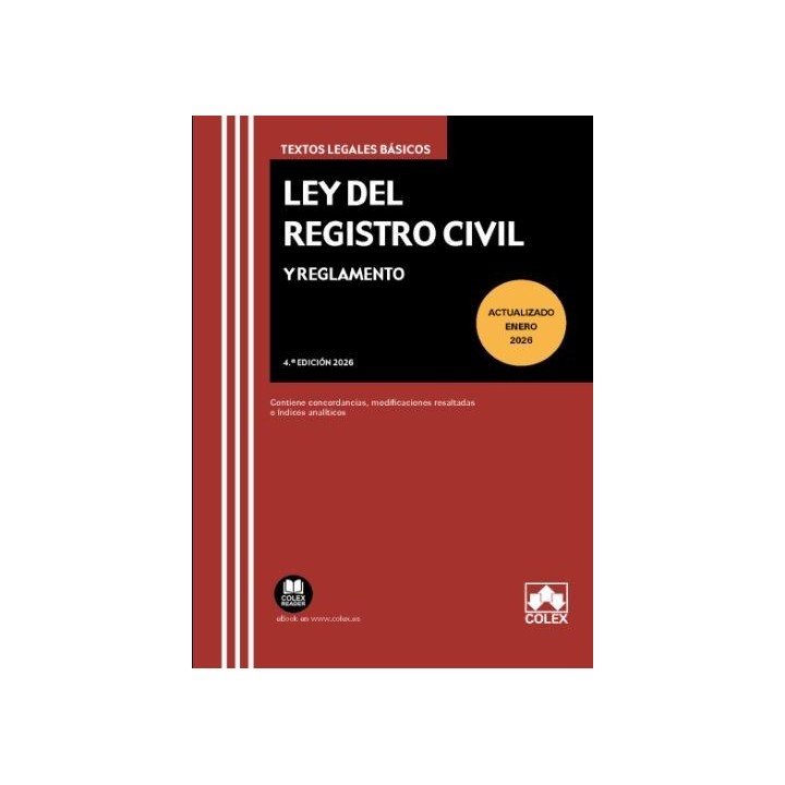 Ley del registro civil y reglamento