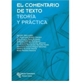 El comentario de texto Teoría y práctica