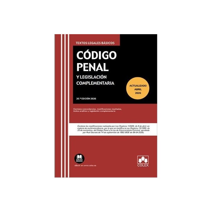 Código penal y legislación complementaria