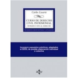 Curso de derecho civil patrimonial. Introducción al derecho