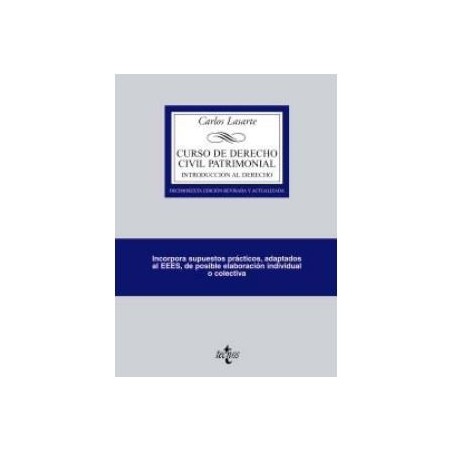 Curso de derecho civil patrimonial. Introducción al derecho