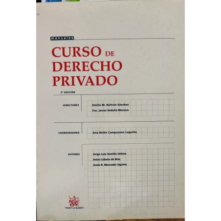 Curso de derecho privado