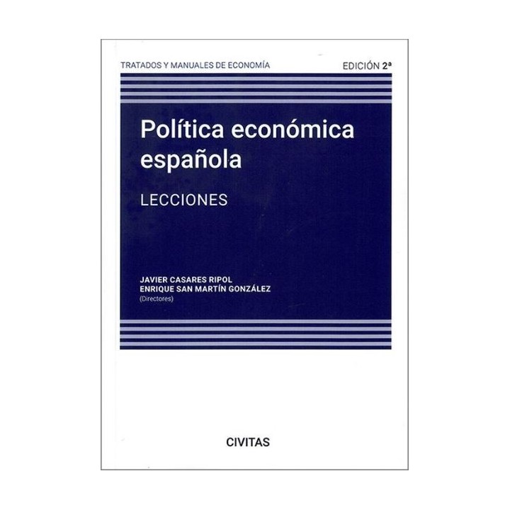 Política económica española. Lecciones