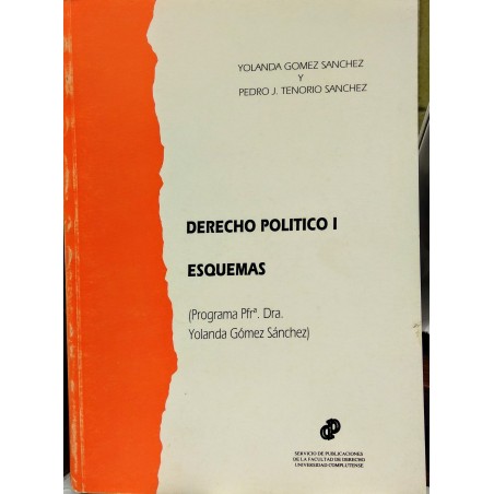 Derecho político I. Esquemas