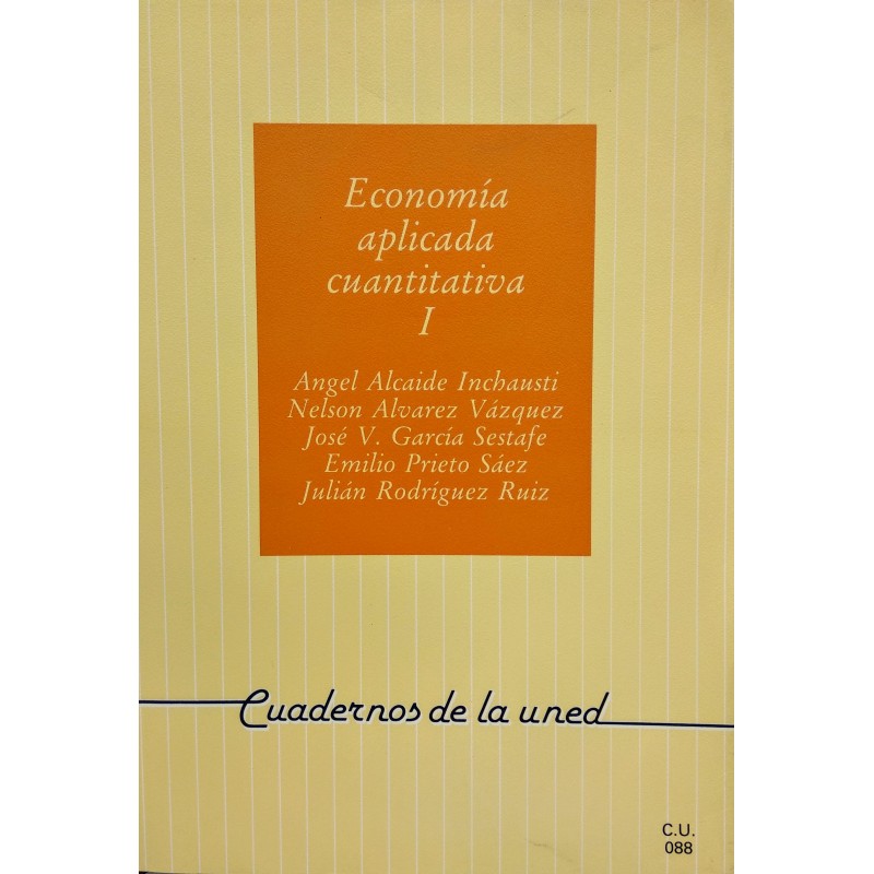 Economía aplicada cuantitativa I