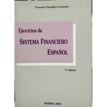 Ejercicios de sistema financiero español