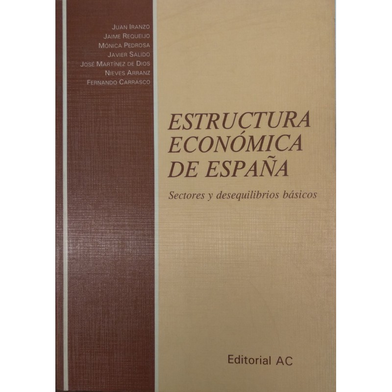 Estructura económica de España. Sectores y desequilibrios básicos