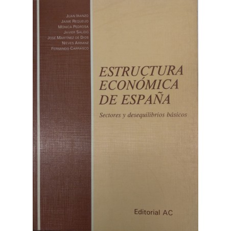 Estructura económica de España. Sectores y desequilibrios básicos
