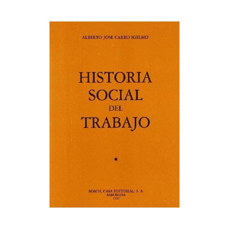 Historia social del trabajo