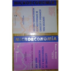 Lecciones de introducción a la microeconomía para ADE + cuaderno de ejercicios