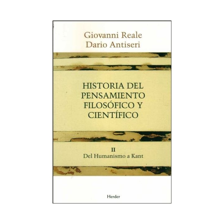 Historia del pensamiento filosófico y científico II