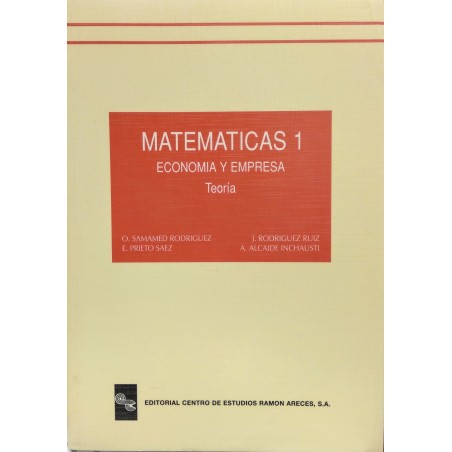 Matemáticas 1 Economía y empresa - Teoría