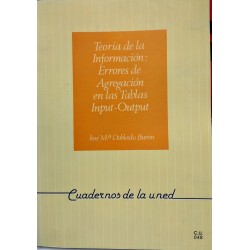 Teoría de la información: errores de agregación en las tablas input-output