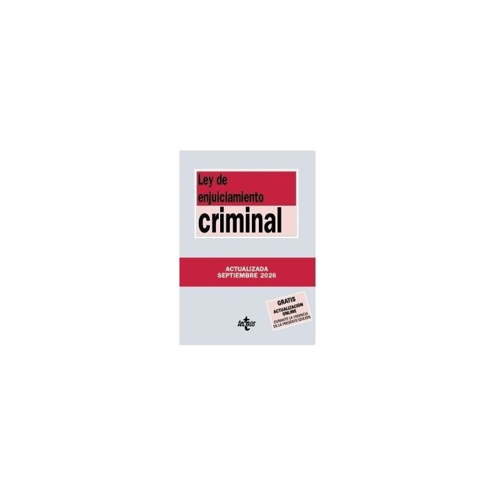 Ley de enjuiciamiento criminal básica