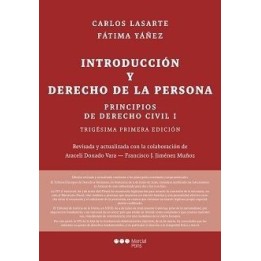 Principios de derecho civil I. Introducción y derecho de la persona