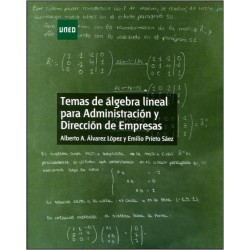 Temas de álgebra lineal para Administración y dirección de empresas