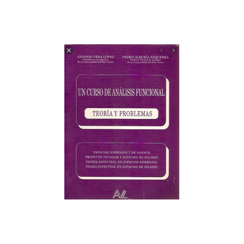 Un curso de análisis funcional