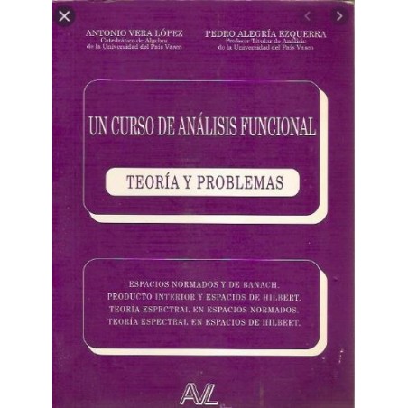 Un curso de análisis funcional
