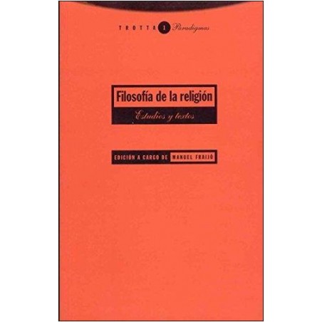Filosofía de la religión. Estudios y textos