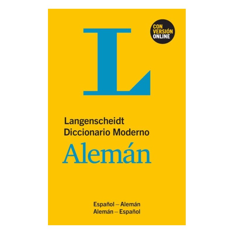 Diccionario moderno alemán-español español-alemán