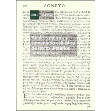 Análisis métrico y comentario estilístico de textos literarios