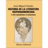 Historia de la literatura hispanoamericana II. Del neoclasicismo al modernismo