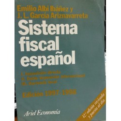 Sistema fiscal español (1997-1998) Vol. 1