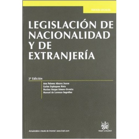 Legislación de nacionalidad y de extranjería