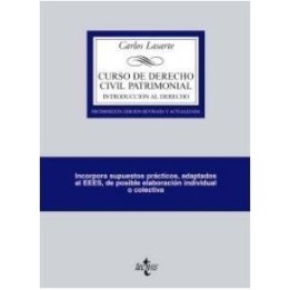 Curso de derecho civil patrimonial. Introducción al derecho
