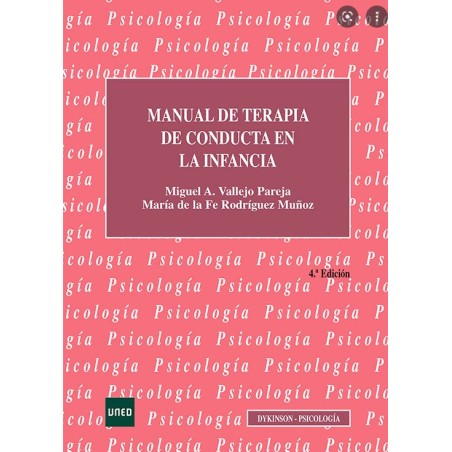Manual de terapia de conducta en la infancia