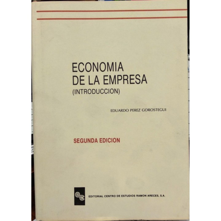 Economía de la empresa (introducción)