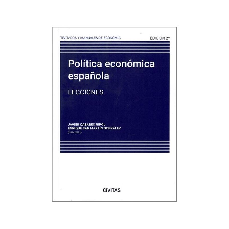 Política económica española. Lecciones