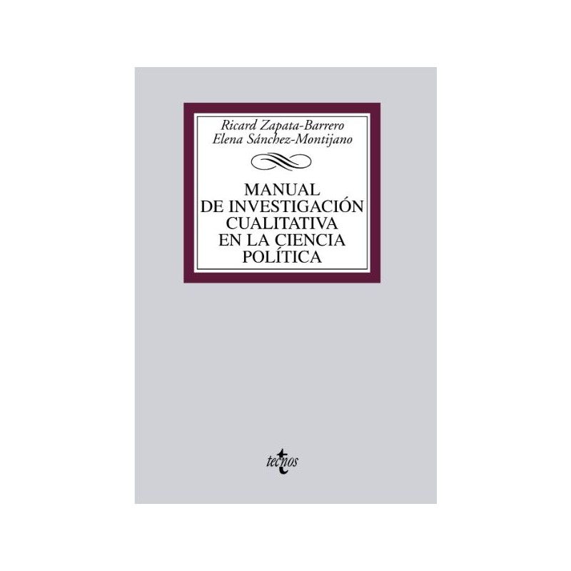 Manual de investigación cualitativa en la ciencia política