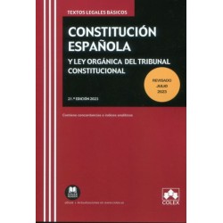 Constitución española y ley orgánica del Tribunal Constitucional