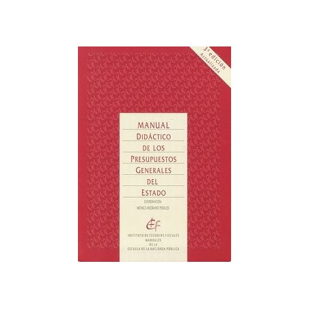 Manual didáctico de los presupuestos generales del Estado