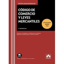 Código de comercio y leyes mercantiles 2024