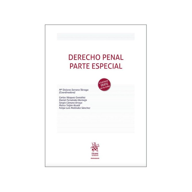 Derecho penal. Parte especial