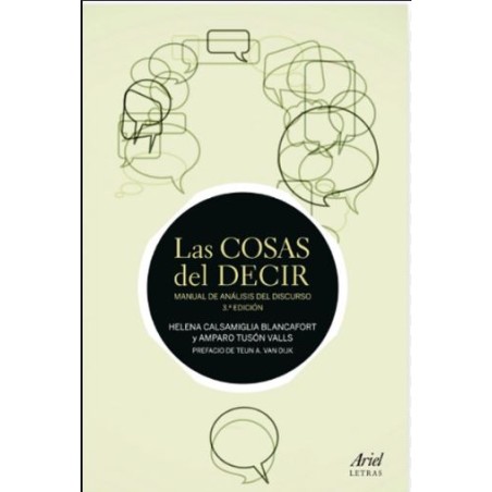 Las cosas del decir. Manual de análisis del discurso