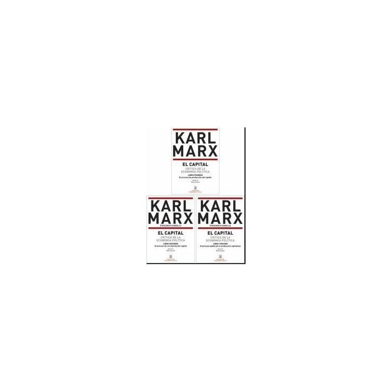 El capital (3 tomos)