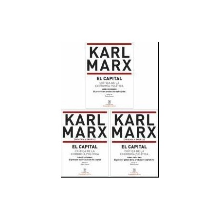 El capital (3 tomos)