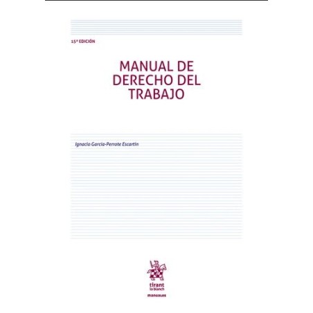 Manual de derecho del trabajo