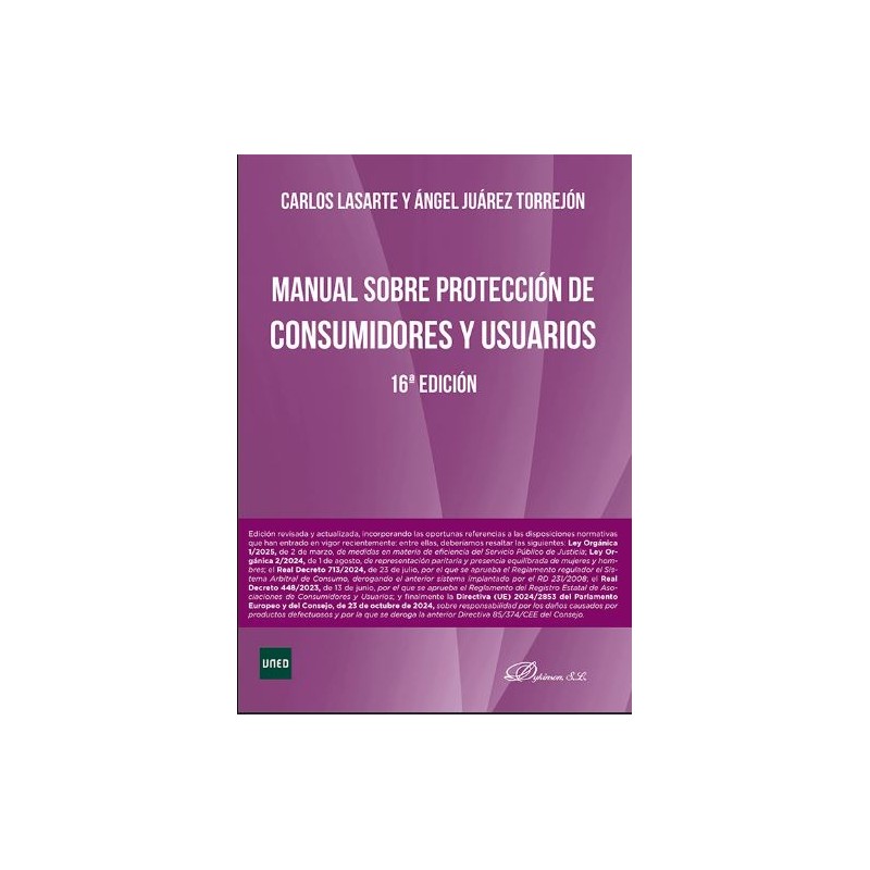 Manual sobre protección de consumidores y usuarios