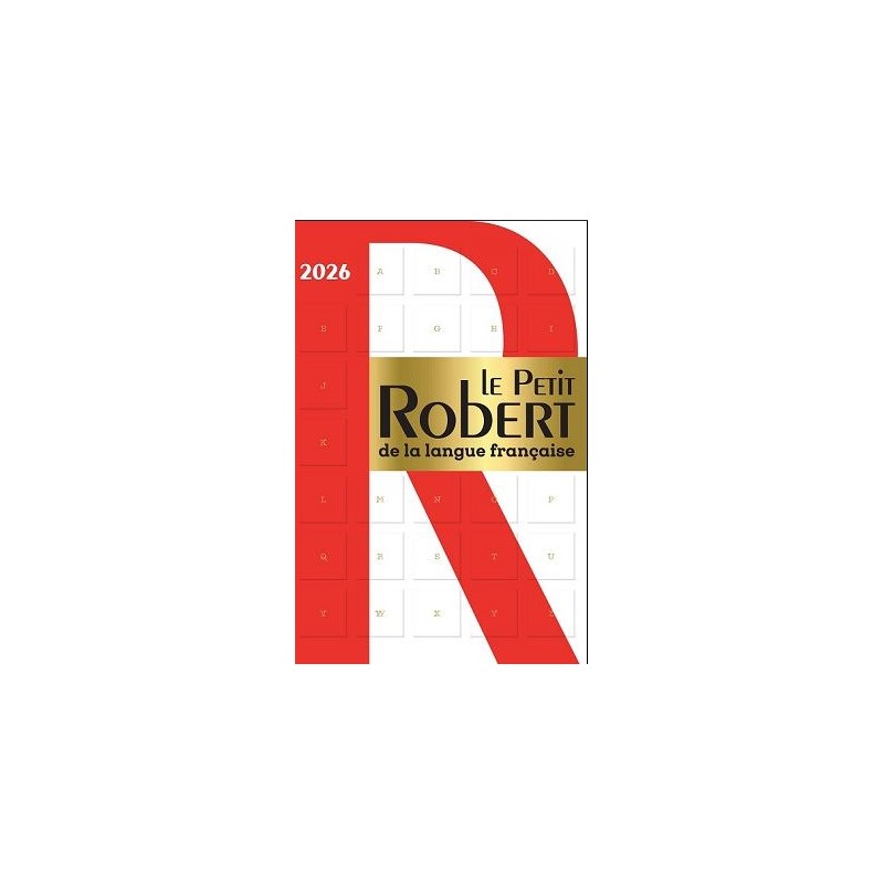 Le Petit Robert 2026