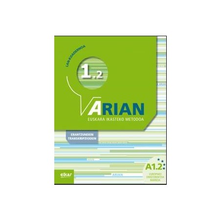 Arian A1.2 Lan-Koadernoa + Erantzunak