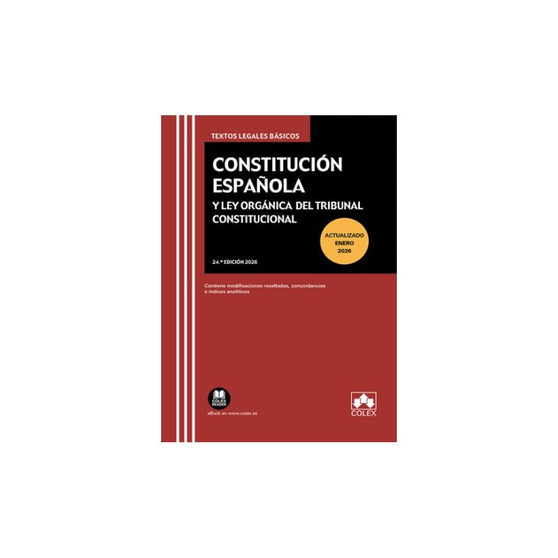 Constitución española y Ley Orgánica del Tribunal Constitucional